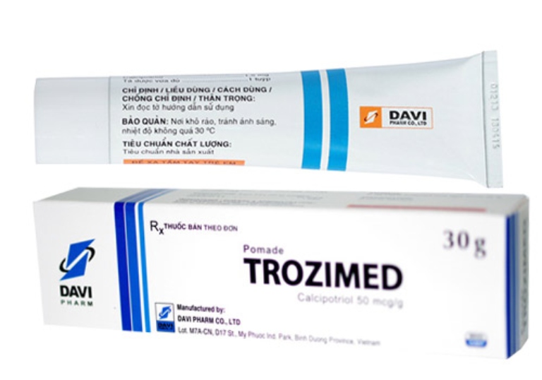 Cải thiện các triệu chứng của vảy nến bằng thuốc bôi thuốc bôi Trozimed