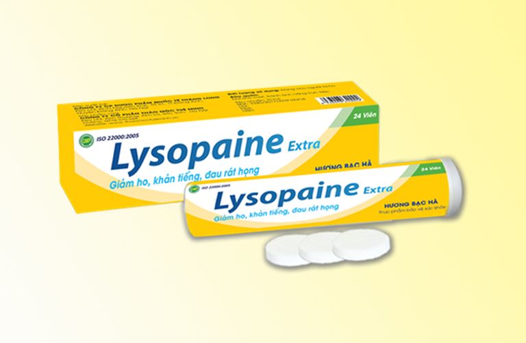 Lysopaine có khả năng sát khuẩn, kháng viêm điều trị viêm họng hiệu quả