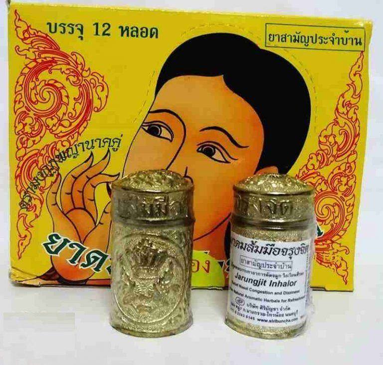 Ống hít trị viêm xoang bạch thảo dược Thái Lan giúp giảm nhanh triệu chứng nghẹt mũi