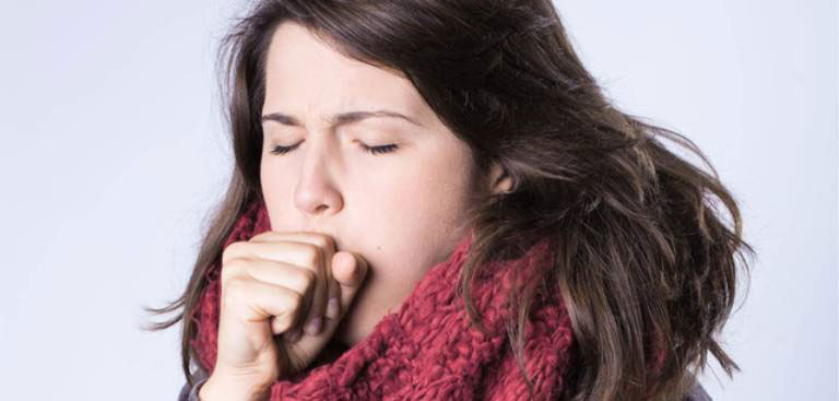 Ho triệu chứng thường gặp khi thay đổi thời tiết, chất kích ứng,...triệu chứng bệnh lý của đường hô hấp