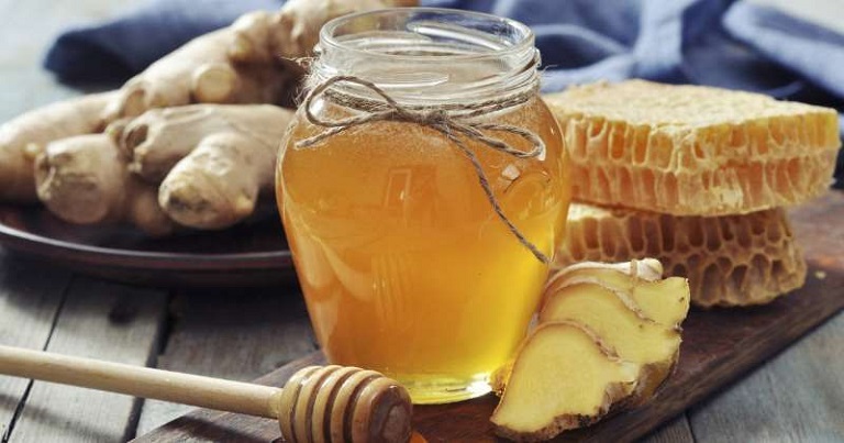 Kết hợp gừng và mật ong là một bài thuốc quý trong điều trị viêm họng
