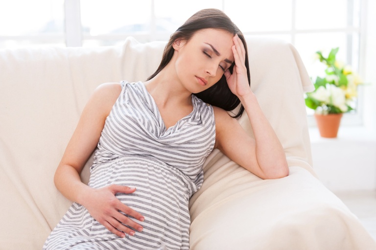 Vào những tháng cuối của thai kỳ, tình trạng bệnh sẽ nghiêm trọng hơn gây khó chịu và mệt mỏi