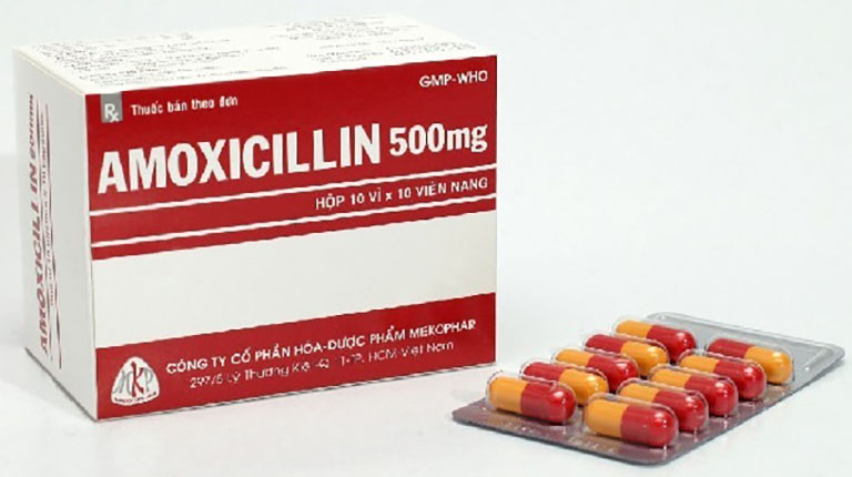 Amoxicillin là kháng sinh trị ho thông dụng