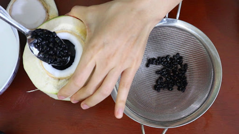 cách chữa bệnh gout bằng thuốc nam từ nước dừa và đậu đen