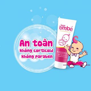 Kem em bé trị chàm sữa có thành phần từ tự nhiên nên an toàn cho sức khỏe
