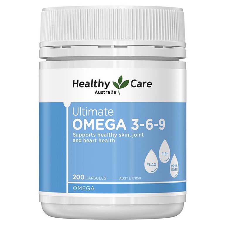 thuốc bổ xương khớp của Úc Omega 3 6 9 Healthy Care 