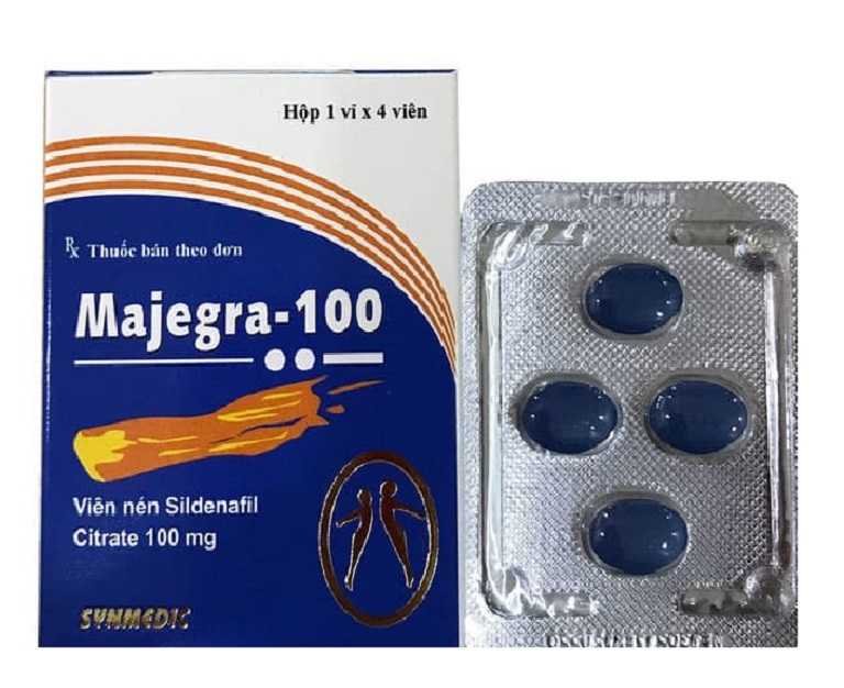 Thuốc Majegra 100mg dành cho nam giới trung niên