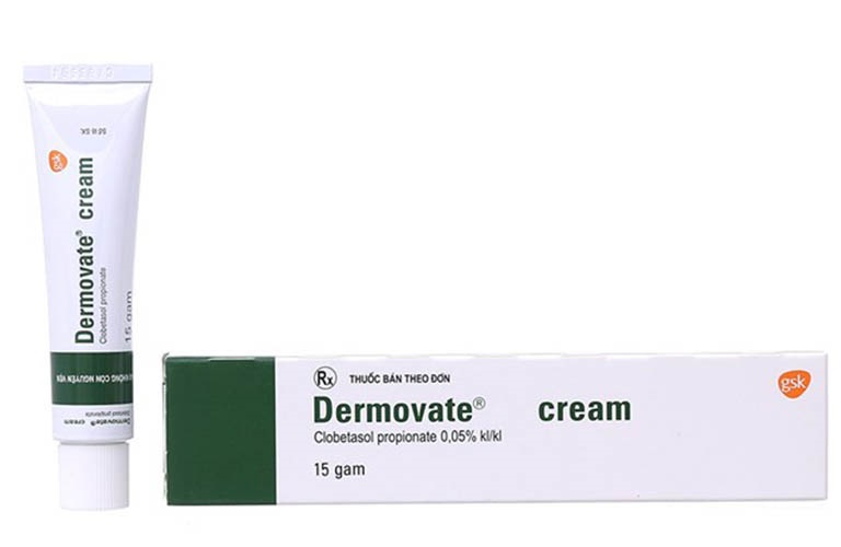 Thuốc Dermovate Cream 15gr giảm ngứa ngáy, bong tróc da