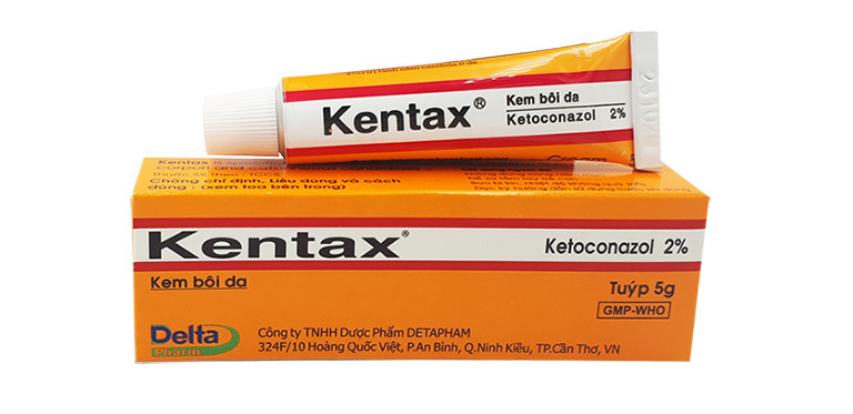 Thuốc Kentax trị nấm da