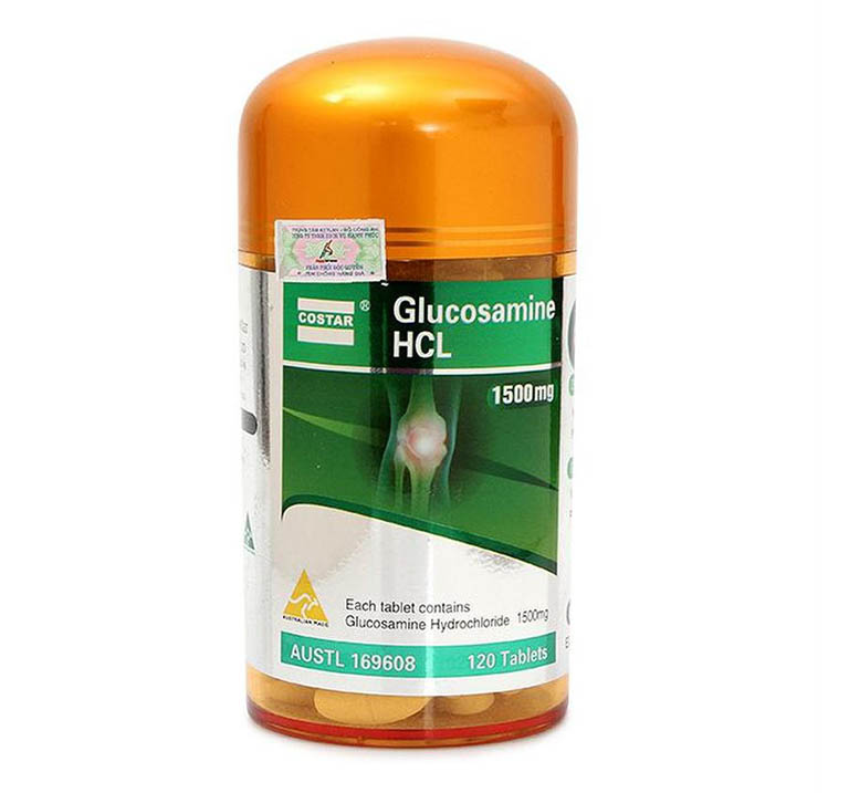TPCN hỗ trợ điều trị thoát vị đĩa đệm của Úc Glucosamine Costar HCL 1500mg