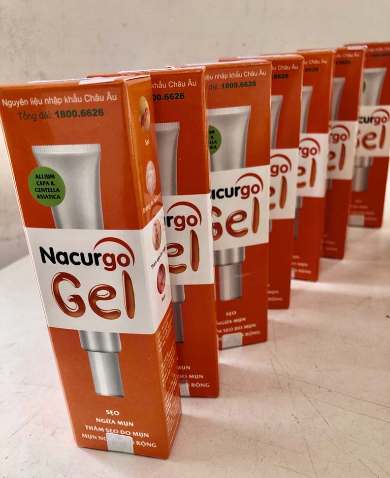 Nacurgo Gel - sản phẩm chữa viêm nang lông hiệu quả