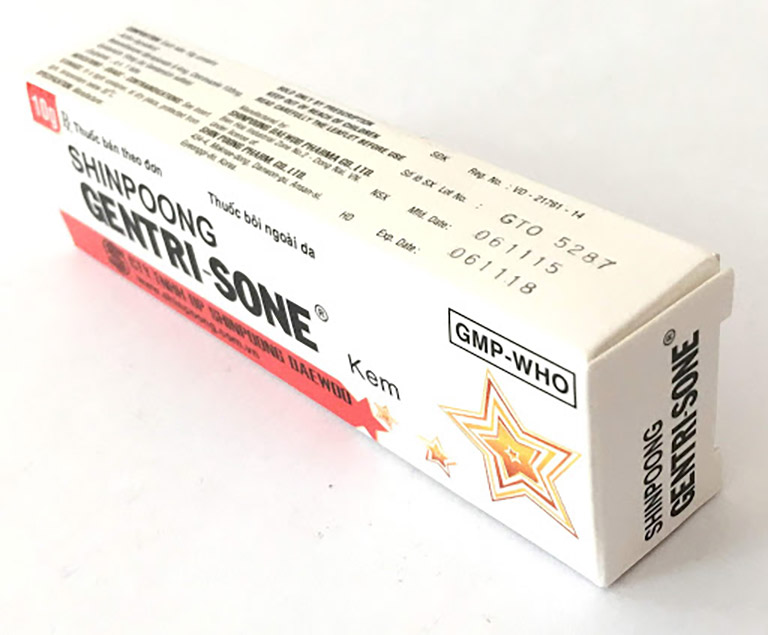 Gentrisone - Biệt dược điều trị các bệnh về da