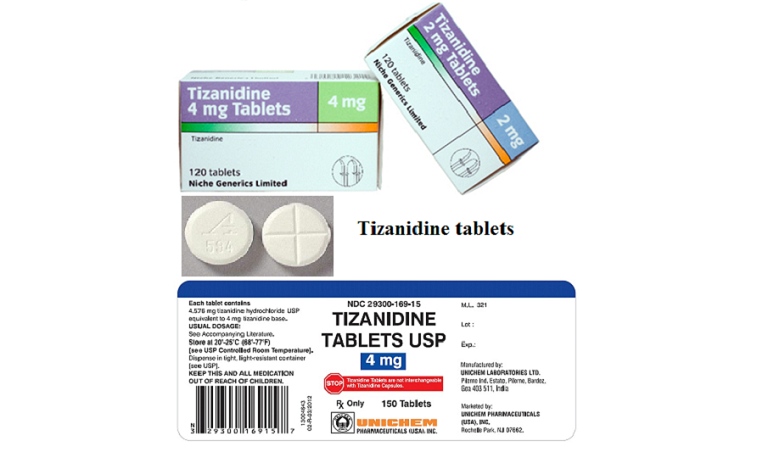 Thuốc Tizanidine