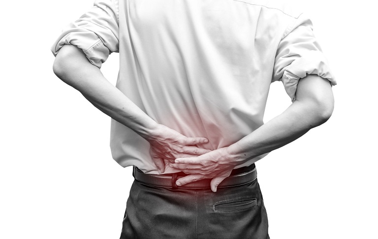 Có 90% người trưởng thành có các triệu chứng đau lưng