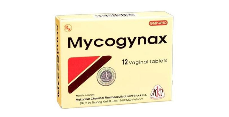 Thuốc đặt viêm lộ tuyến cổ tử cung Mycogynax