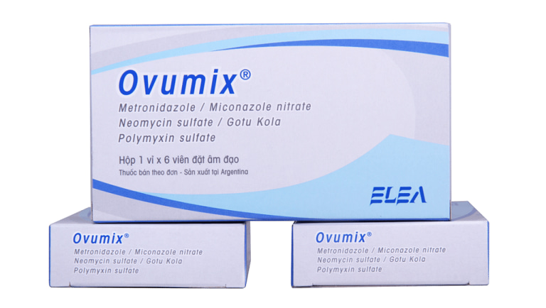 Thuốc đặt viêm cổ tử cung Ovumix