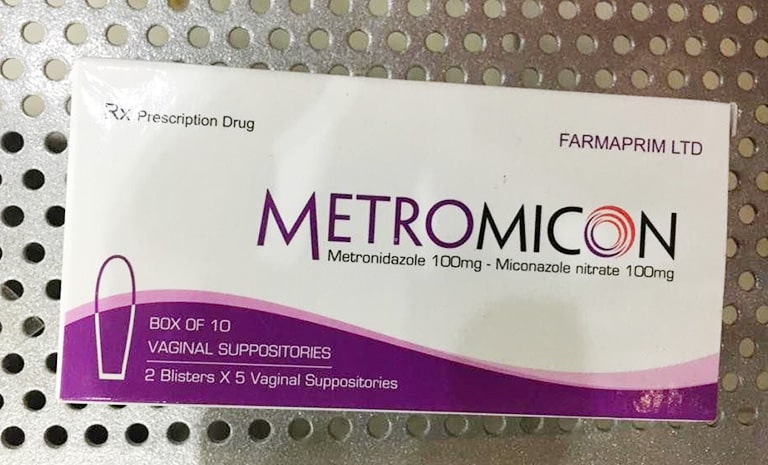 Thuốc đặt phụ khoa Metromicon