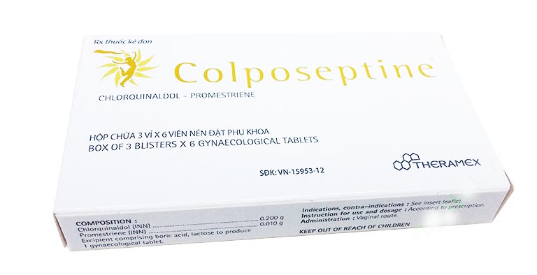 Thuốc đặt âm đạo Colposeptine