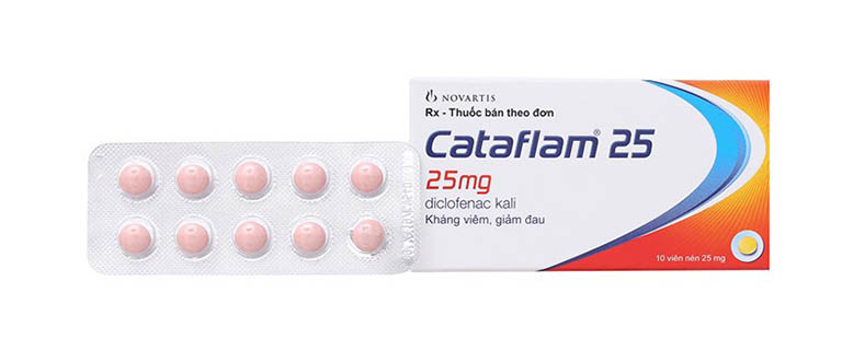 Thuốc đau bụng kinh Cataflam