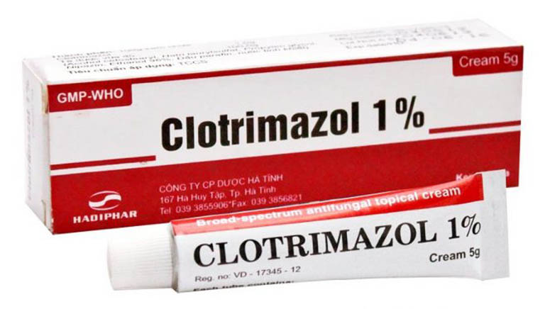 Thuốc trị lang ben Clotrimazol