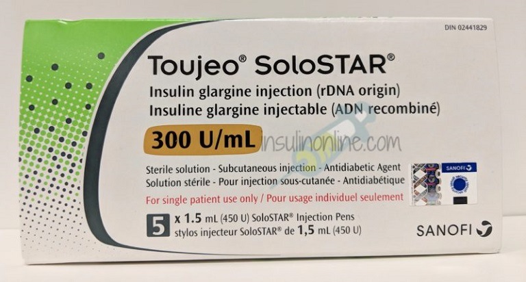Toujeo® SoloStar phát huy tác dụng kiểm soát hàm lượng đường trong máu lên tới 36 giờ