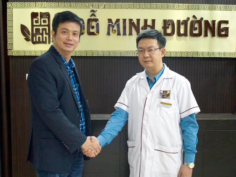 Diễn viên Bá Anh đã chữa khỏi bệnh sinh lý nam tại Đỗ Minh Đường