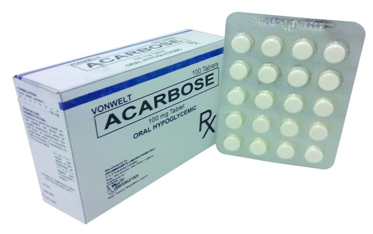 Acarbose thuộc nhóm chất ức chế Alpha - Glucosidase