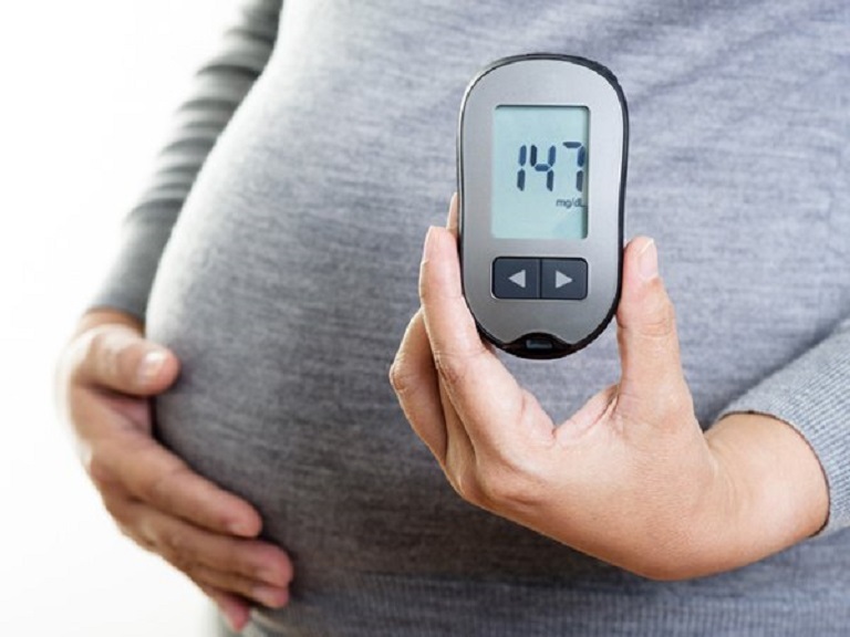 Khi bị tiểu đường thai kỳ, lượng đường trong máu của sản phụ sẽ cao hơn mức bình thường