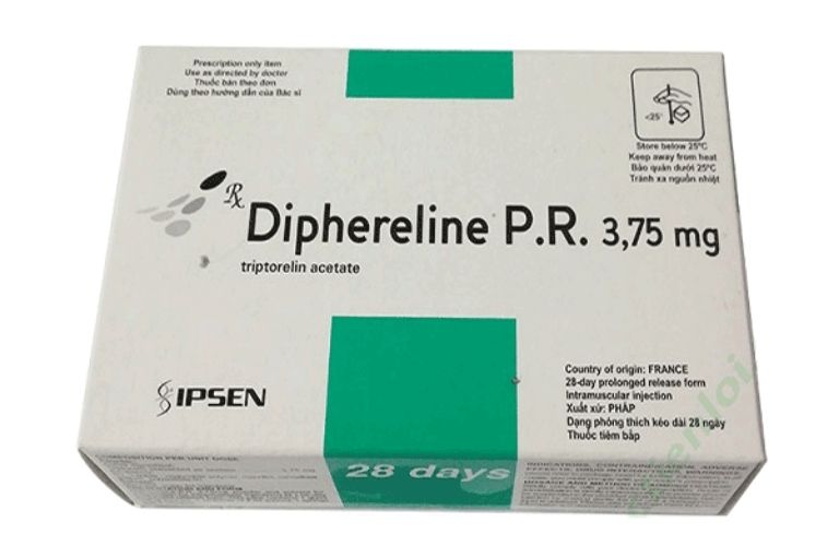 Thuốc tiêm Diphereline 3,75 mg