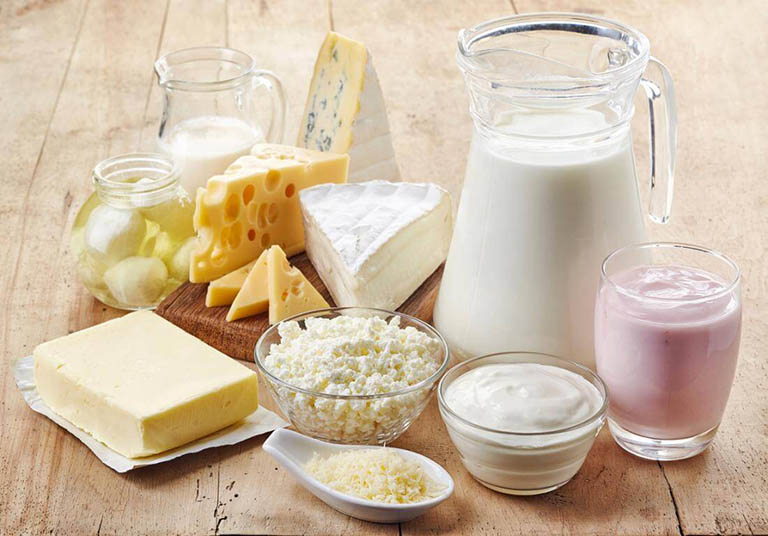 Sữa ít béo và những sản phẩm từ sữa