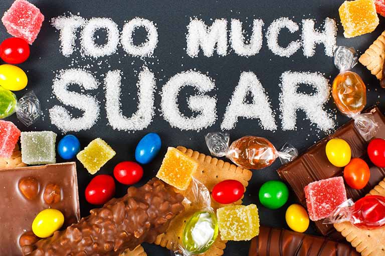Thức ăn ngọt, nhiều đường