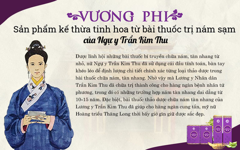 Vương Phi kế thừa công thức làm đẹp da của Nữ ngự y Trần Kim Thu