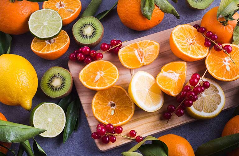 Các loại trái cây thuộc họ cam quýt