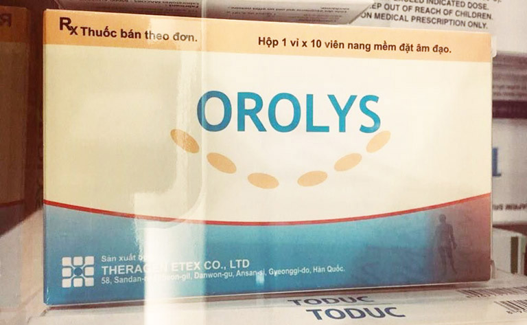 Thuốc đặt Orolys có tác dụng gì