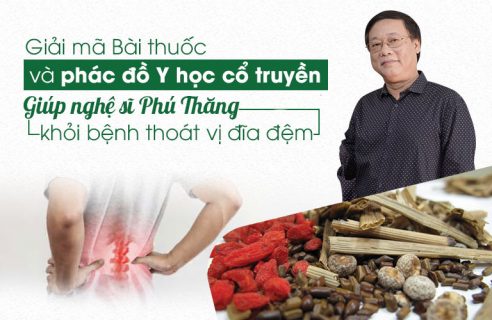 Giải mã bài thuốc thảo dược & Phác đồ Y học cổ truyền giúp nghệ sĩ Phú Thăng khỏi bệnh thoát vị đĩa đệm